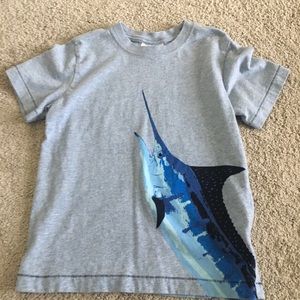 Hanna Andersson Swordfish Boys Shirt 100cm